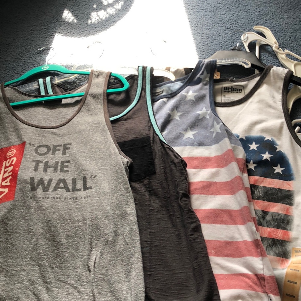 Vans & Levis Tank Bundle $25 for 4